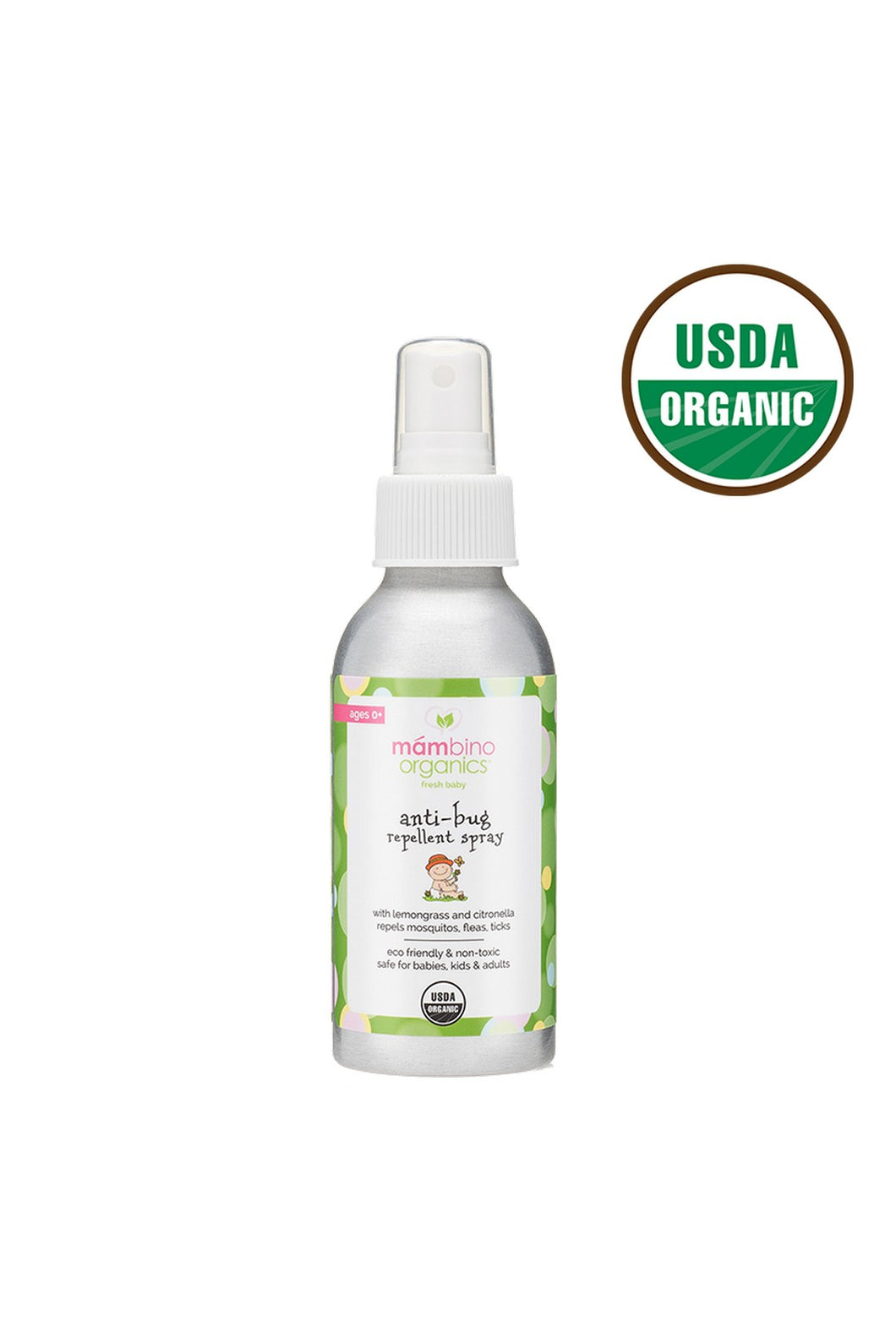 Mambino Organics Anti Bug Repellent Spray 120Ml 1