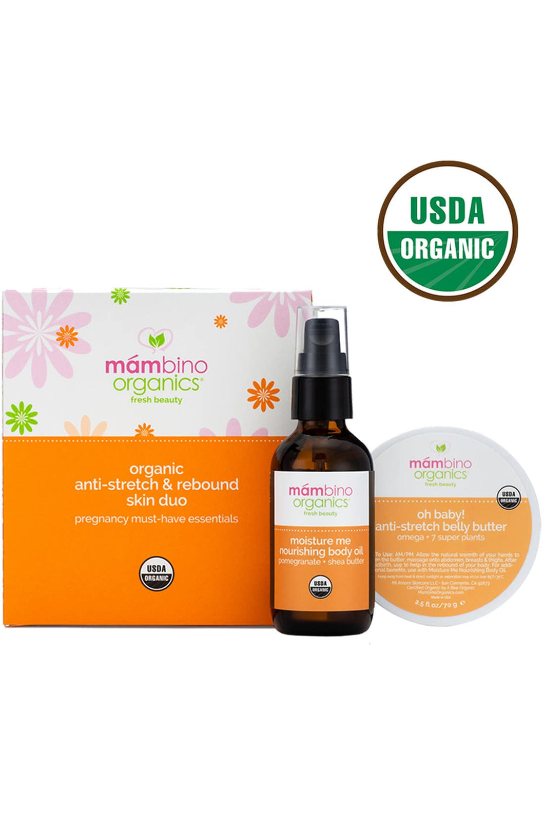Mambino Organics Anti Stretch Rebound Skin Set 1
