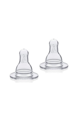 Medela Medium Flow Silicone Teats 2 Pack