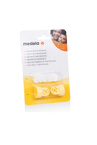 Medela Valve And Membranes 2 Valves 6 Membranes