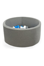
                        
                          Load image into Gallery viewer, Misioo Ball Pits Round Grey Medium 90 X 40 1
                        
                      