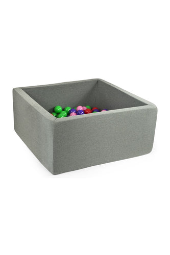 Misioo Ball Pits Square Grey Small 90 X 90 X 40 1