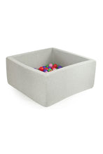 
                        
                          Load image into Gallery viewer, Misioo Ball Pits Square Light Grey Small 90 X 90 X 40 1
                        
                      
