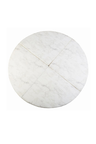 Misioo Playmat Round White Marble