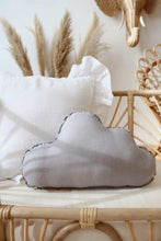 
                        
                          Load image into Gallery viewer, Moi Mili Grey Linen Cloud Pillow 1
                        
                      