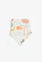 
                        
                          Load image into Gallery viewer, Mothercare Animal Kingdom Dribbler Bibs  3 Pack  4
                        
                      