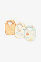 
                        
                          Load image into Gallery viewer, Mothercare Animal Kingdom Newborn Bibs  3 Pack  1
                        
                      