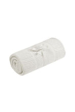 
                        
                          Load image into Gallery viewer, Mothercare Cot Or Cot Bed Cellular Cotton Blanket Cream 1
                        
                      