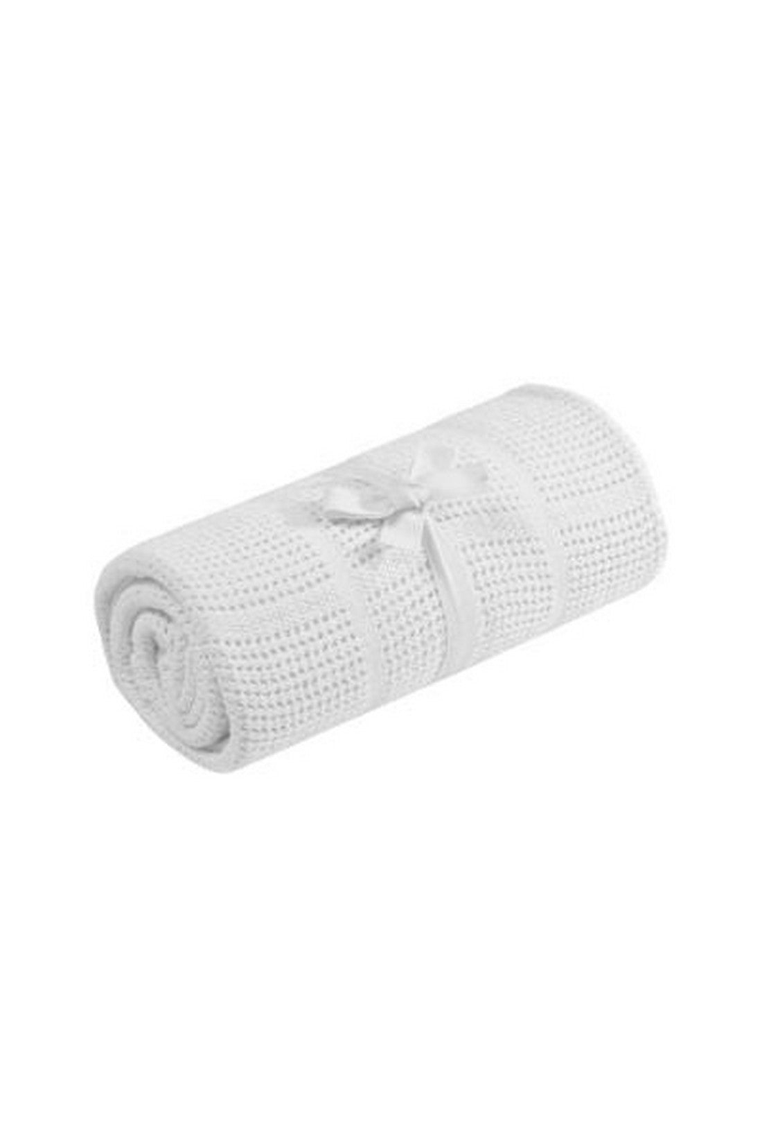 Buy Mothercare Cot or Cot Bed Cellular Cotton Blanket White Online
