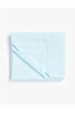 
                        
                          Load image into Gallery viewer, Mothercare Cot Or Cot Bed Fleece Blanket Blue Dot 1
                        
                      