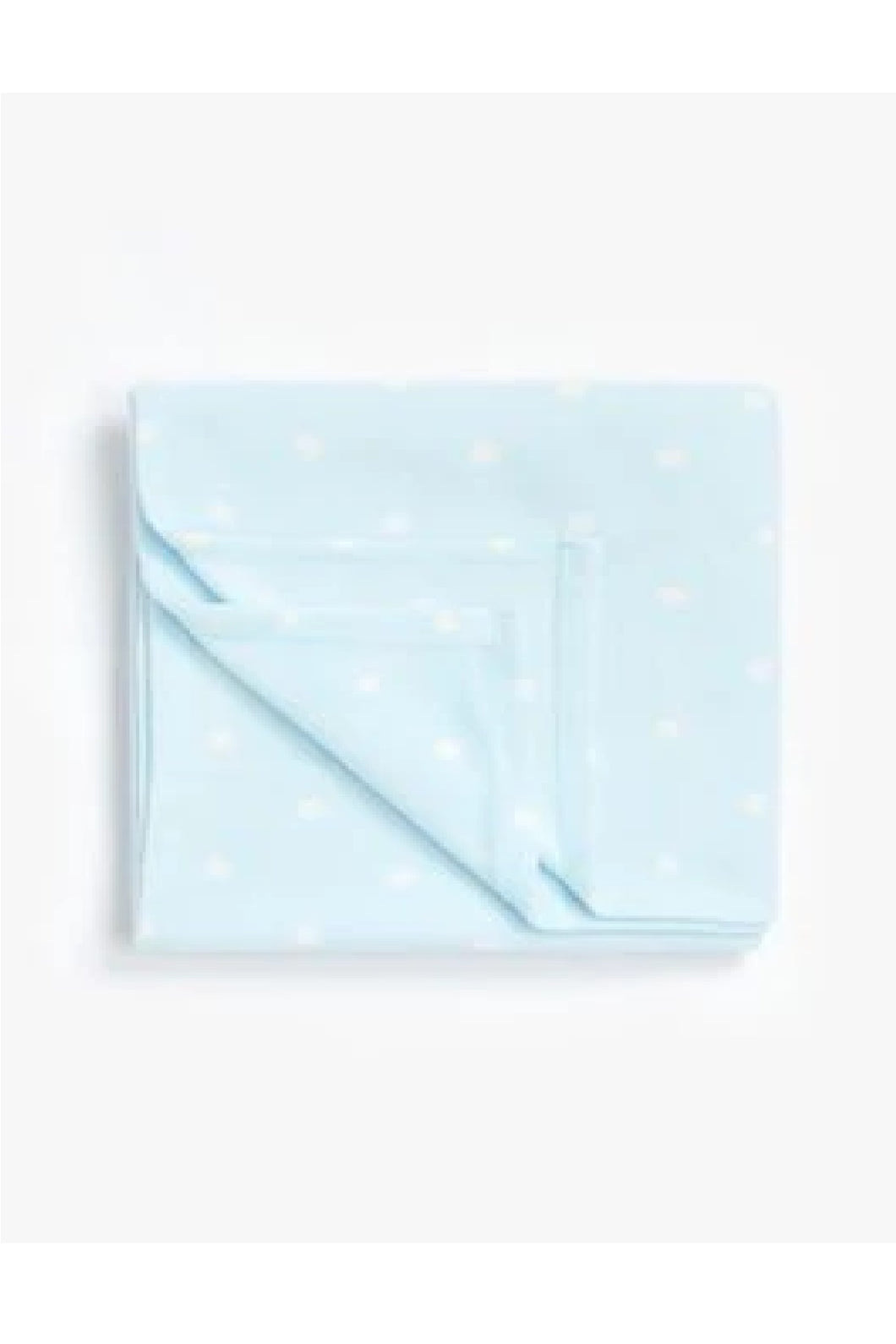 Mothercare Cot Or Cot Bed Fleece Blanket Blue Dot 1