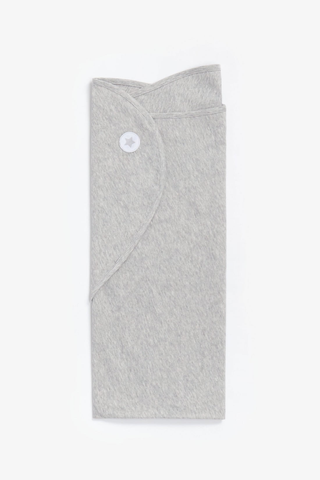 Buy Mothercare Cotton Swaddling Blanket Grey Star Online mothercare