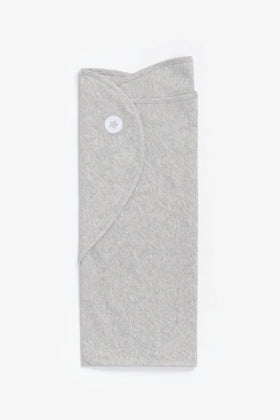 Mothercare Cotton Swaddling Blanket Grey Star 1