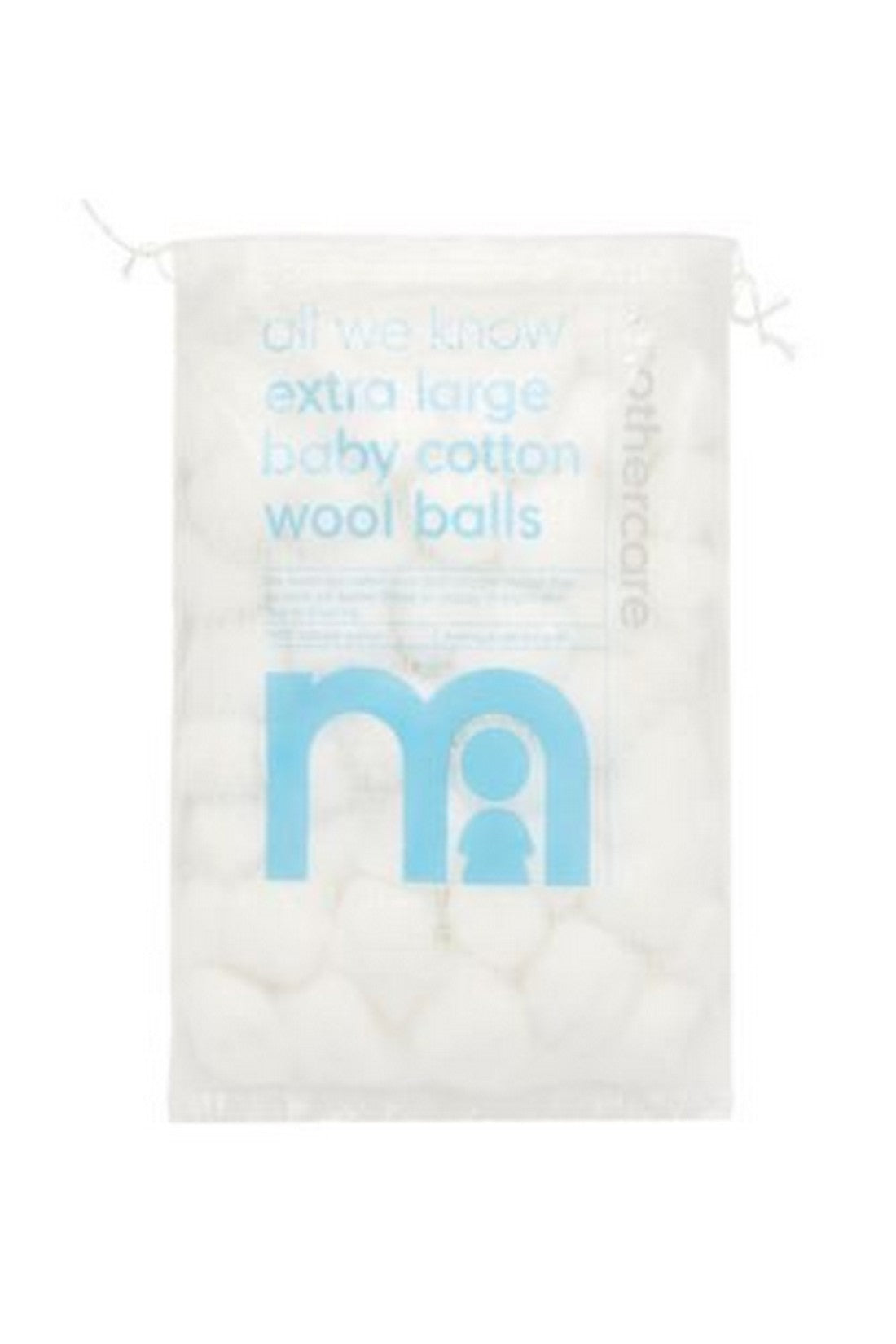 Buy Mothercare Extra Large Cotton Wool Balls 60 Pack Online