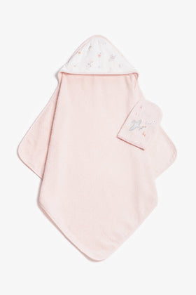 Mothercare Flutterby Cuddle N Dry And Wash Mitt Set 1