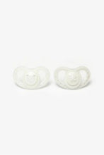 
                        
                          Load image into Gallery viewer, Mothercare Little Bear Airflow Night Soothers 6 Months 2 Pack 1
                        
                      
