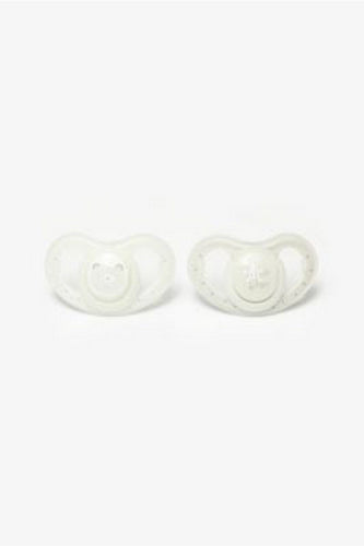 Mothercare Little Bear Airflow Night Soothers 6 Months 2 Pack 1