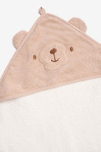 
                        
                          Load image into Gallery viewer, Mothercare Lovable Bear Cuddle N Dry And Wash Mitt Set 2
                        
                      