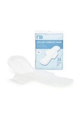 Mothercare Maternity Towels Ultra Slim With Wings 24 Pack 1