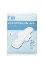 
                        
                          Load image into Gallery viewer, Mothercare Maternity Towels Ultra Slim With Wings 24 Pack 3
                        
                      