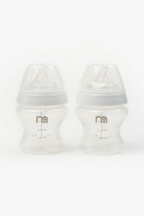 Mothercare Natural Shape Anti Colic Milk Bottles 150Ml 2 Pack 1