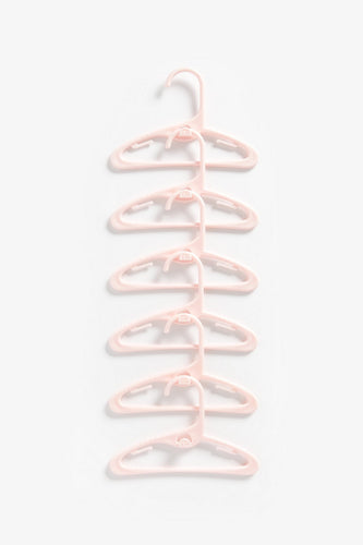 Mothercare Pink Baby Hangers 6 Pack 1