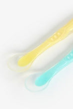
                        
                          Load image into Gallery viewer, Mothercare Soft Silicone Spoons 2 Pack 2
                        
                      