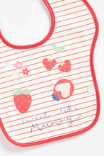 
                        
                          Load image into Gallery viewer, Mothercare Strawberry Toddler Bibs  3 Pack  5
                        
                      
