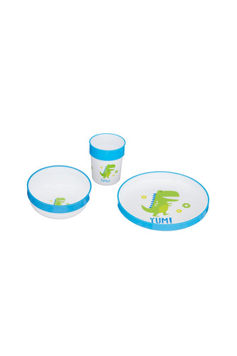 Mothercare Three Piece Feeding Set Dinosaur 1