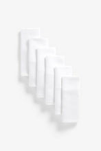 
                        
                          Load image into Gallery viewer, Mothercare White Muslins 6 Pack 1
                        
                      