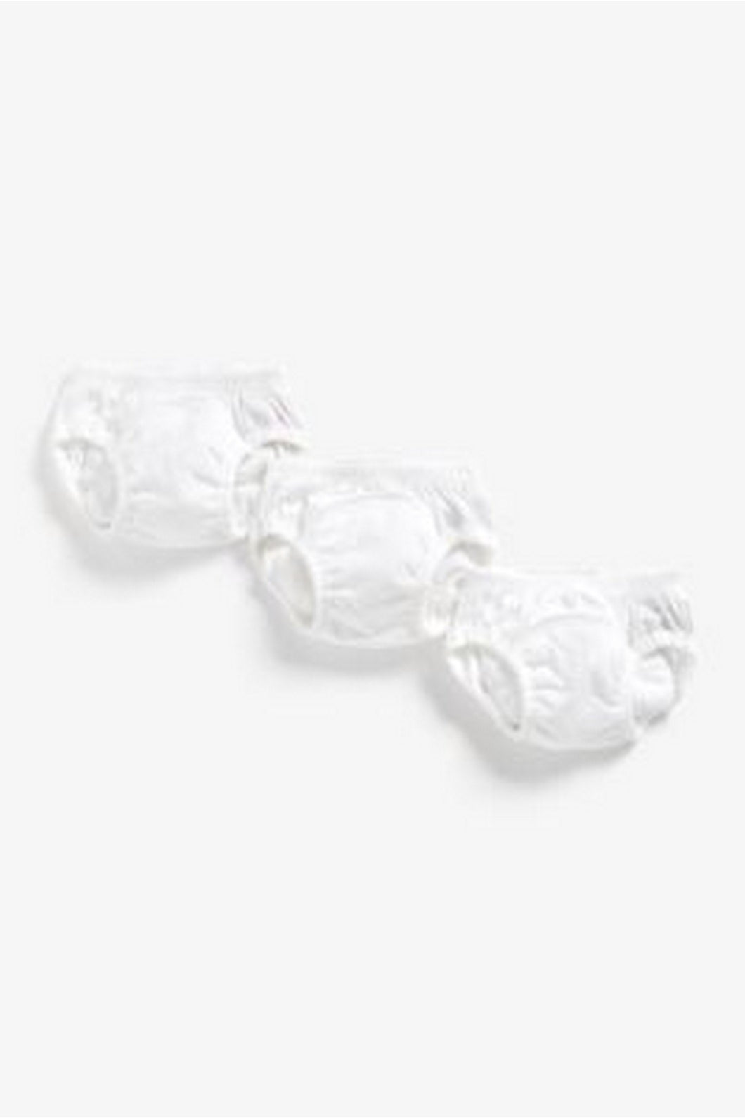 Mothercare White Trainer Pants Large 3 Pack 1