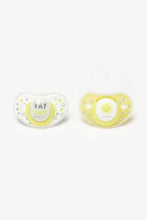 
                        
                          Load image into Gallery viewer, Mothercare Yay And Sunshine Orthodontic Soothers 6 Months 2 Pack 1
                        
                      