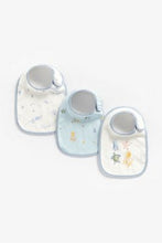 
                        
                          Load image into Gallery viewer, Mothercare You Me And The Sea Newborn Bibs 3 Pack 1
                        
                      