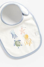 
                        
                          Load image into Gallery viewer, Mothercare You Me And The Sea Newborn Bibs 3 Pack 5
                        
                      