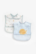 
                        
                          將圖片載入圖庫檢視器 Mothercare You Me And The Sea Toddler Crumb Catcher Bibs 2 Pack 2
                        
                      
