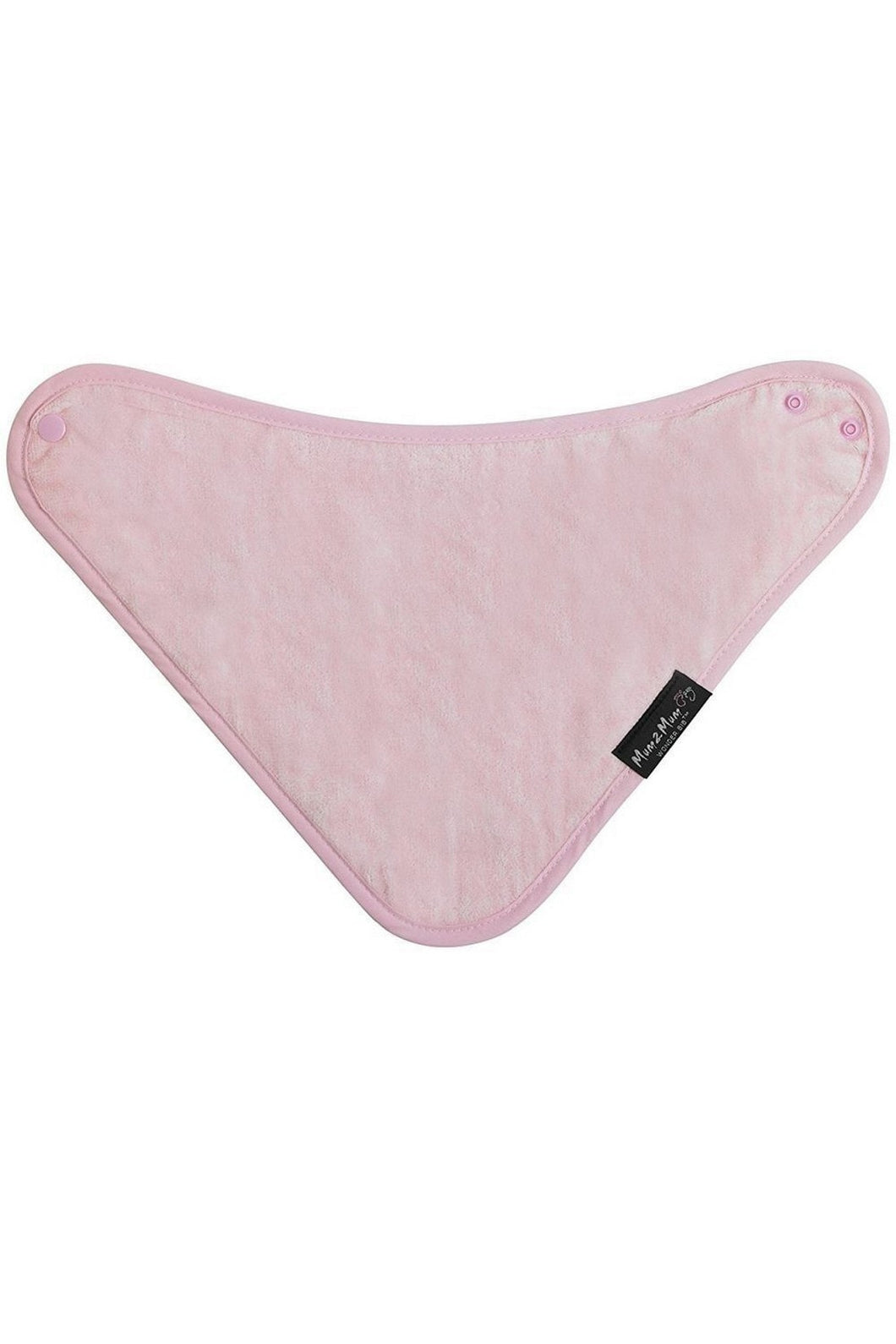 Mum2Mum Bandana Wonder Bib Baby Pink 1