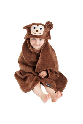 Mum2Mum Kiddie Towel Chocolate Monkey