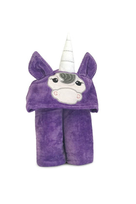 Mum2Mum Kiddie Towel Purple Unicorn