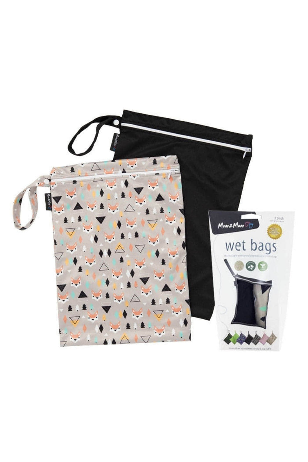 Mum2Mum Wet Bag Fox Black