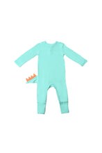 
                        
                          Load image into Gallery viewer, Not Too Big Dino Bamboo Sleepsuits 2 Pack 3
                        
                      