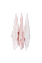 
                        
                          Load image into Gallery viewer, Not Too Big Pink Bamboo Swaddles 3 Pack 2
                        
                      