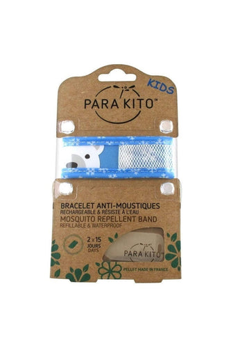 Para Kito Mosquito Repellent Kids Wristband Polar Bear 1