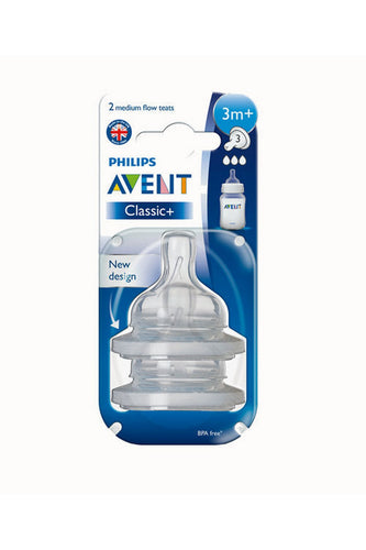 Philips Avent Airflex Teats Medium Flow 2 Pack 1