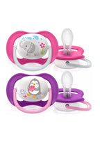 
                        
                          Load image into Gallery viewer, Philips Avent Ultra Air Soother 618 months Pink and Purple 1
                        
                      