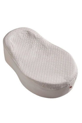 Red Castle Fitted Sheet For The Cocoonababy White