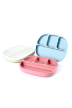 
                        
                          Load image into Gallery viewer, Sanpkis Silicone Plate With Divider 2
                        
                      