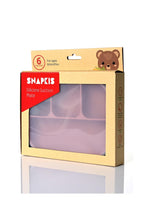 
                        
                          Load image into Gallery viewer, Sanpkis Silicone Plate With Divider 15
                        
                      