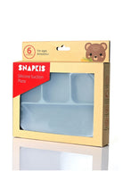 
                        
                          Load image into Gallery viewer, Sanpkis Silicone Plate With Divider 16
                        
                      
