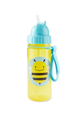 Skip Hop Zoo PP Straw Bottle 390ml Bee 1