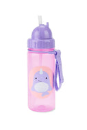 Skip Hop Zoo PP Straw Bottle 390ml Narwhal 1